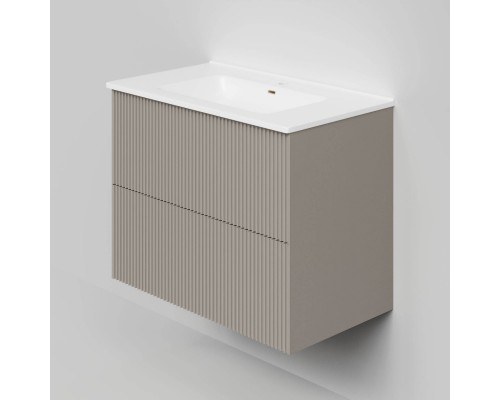 Тумба под раковину La Fenice TERRA Twin Cappuccino бежевая матовая 80 см Тумба под раковину La Fenice TERRA Twin Cappuccino бежевая матовая 80 см