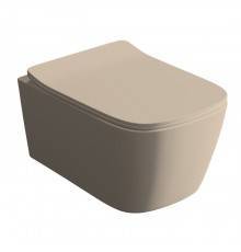 Artceram A16 Унитаз подвесной Reel 36х52 см, Saniglaze, цвет: sand. ASV006 59 00