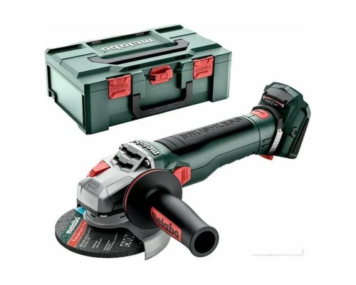 Машина шлифовальная угловая аккумуляторная Metabo W 18 LT BL11-125Quick+ЗУ ASC55