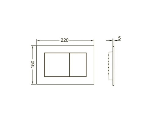 TECE Комплект TECEbase 3.0 c кронштейнами, звукоизоляцией, панелью смыва TECEnow, цвет: белый глянцевый. N500413