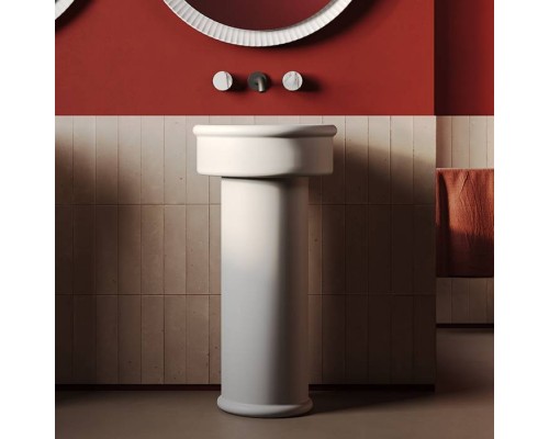 Artceram Brera Раковина накладная Oslash;43 см, цвет: белый матовый. BRL001 05 00