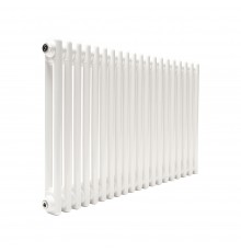 Трубчатый радиатор ТЕПЛОФОРТ ТР2057, 20 секций, боковое подключение 3/4”, белый глянец 200095