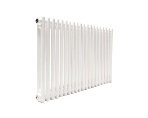 Трубчатый радиатор ТЕПЛОФОРТ ТР2057, 20 секций, боковое подключение 3/4”, белый глянец 200095