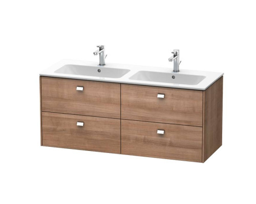Duravit  Brioso Тумба подвесная 129x47.9х55.3см, с раковиной, с 4 выдвижными ящиками, цвет: тичинская вишня. 2336130000,  BR410601073
