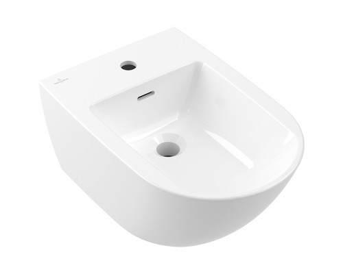 VilleroyBoch Subway 3.0 Биде подвесное 37.5х56х27см., с 1 отв., цвет: альпийский белый. 44700001