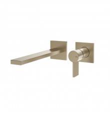 Gessi Inverso  Rigato Внешняя часть настенного смесителя для раковины, цвет: Finox Brushed Nickel. 73588#149