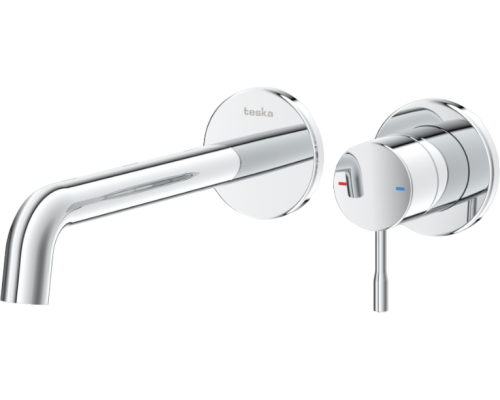 Смеситель для раковины Teska Atlas E5706 С ВНУТРЕННЕЙ ЧАСТЬЮ, хром