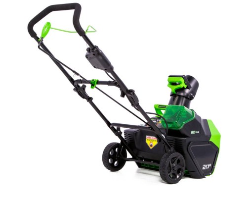 Снегоуборщик Greenworks GD60STK4 бесщеточный (АКБ 4 А.ч; ЗУ) Снегоуборщик Greenworks GD60STK4 бесщеточный (АКБ 4 А.ч; ЗУ)