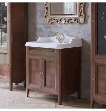 TW Veronica Nuovo комплект мебели с  2-мя дверцами, с доводчиками Blum, ручки: бронза, 73см, напольный, Цвет: noce. VER2073-N+AR834bi*1 комплект