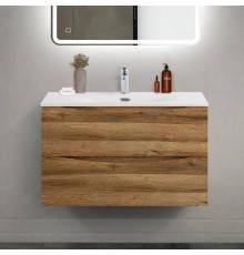 Тумба под раковину BelBagno Marino-cer-mini 80 подвесная, rovere rustico
