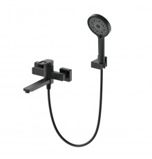 Смеситель для ванны с душем Wonzon   Woghand WW-88639010-MB, матовый черный