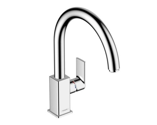 Hansgrohe Vernis Shape M35 Смеситель для раковины, однорычажный, излив 260 мм, цвет: хром . 71871000