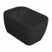 Simas Henges Биде подвесное 38х55см., 1 отв., цвет: nero matt. F85, HE19 nero matt*1