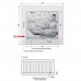 Gruppo Treesse Ibiza Минибассейн 275x228x100см., отдельностоящий, цвет: белый/серый. PIBIX01BP