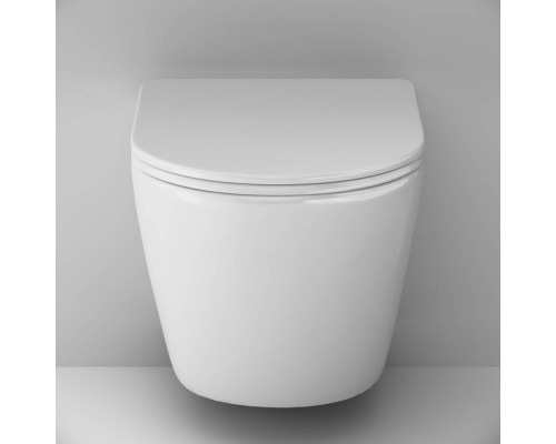 C801900SC Унитаз подвесной AquaSpin с сиденьем микролифт C801900SC Унитаз подвесной AquaSpin с сиденьем микролифт