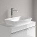 VilleroyBoch Venticello Раковина накладная 55х36см, без отв., с переливом, CeramicPlus, цвет: альпийский белый. 411355R1