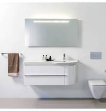 Laufen Palace Тумба c раковиной 114х45х37.5см., 2 выдвижных ящика,1 дверца, петли слева, подвесной, цвет: белый глянцевый. 4.0160.2.075.475.1/4.0160.2.075.464.1,  8.1670.5.000.104.1