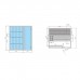 Effegibi Yoku S Door Био-Сауна 202x180х214см, угловая SX, цвет: черный орех. BI 70 20 0008