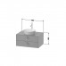 Duravit White Tulip Тумбочка подвесная 80x55х40.8см., раковина, 2 ящика с ручкой, цвет: Nordic White HighGloss. WT49900H4H4,  2362430079