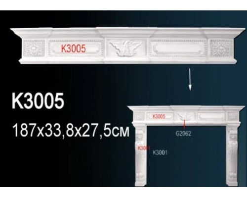 Обрамление камина K3005