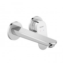Duravit Wave Смеситель для раковины, настенный, цвет: хром. WA1070004010