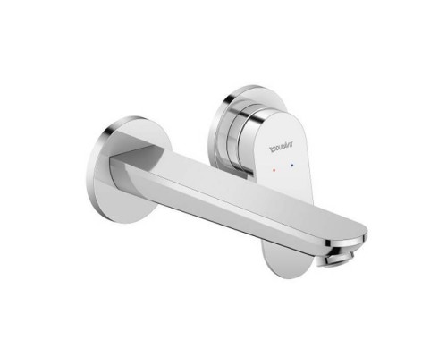 Duravit Wave Смеситель для раковины, настенный, цвет: хром. WA1070004010 Duravit Wave Смеситель для раковины, настенный, цвет: хром. WA1070004010
