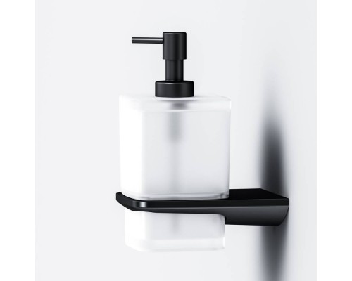 A50A36922 Стеклянный диспенсер для жидкого мыла с настенным держателем