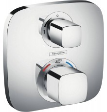 Термостатический смеситель встраиваемый Hansgrohe Ecostat E 15707000, С ВНУТРЕННЕЙ ЧАСТЬЮ, хром