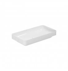 Azzurra Elegance Soft Раковина накладная/полувстраиваемая, 75x40xH14 см, без отв., цвет: Bianco lucido. ELLG075400S0BI/(ESO75 bi)*0