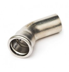 NiroPress AISI 304L отвод 45° ВПр-НПр, ?42