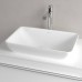 VilleroyBoch Venticello Раковина накладная 55х36см, без отв., с переливом, CeramicPlus, цвет: альпийский белый. 411355R1