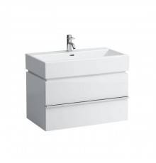 Laufen Living City Тумба под раковину 79х45.5x45.5см., подвесная, 2 ящика, цвет: мультиколор. 8.1743.6.000.104.1,  4.0124.2.075.999.1 (цвет 01)