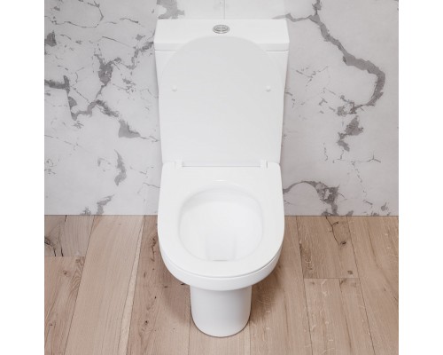 DX35C8600SC Унитаз-компакт безободковый, с сиденьем микролифт DX35C8600SC Унитаз-компакт безободковый, с сиденьем микролифт