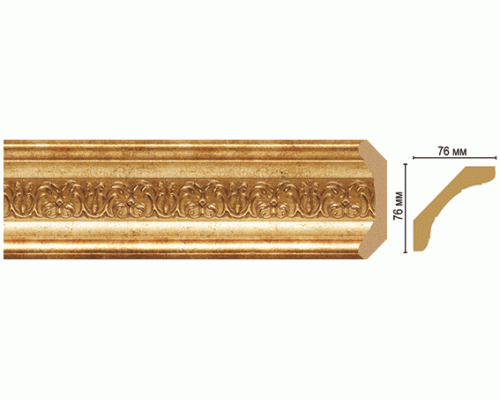 Плинтус потолочный DECOMASTER 169-126 (76*76*2400мм) Плинтус потолочный DECOMASTER 169-126 (76*76*2400мм)