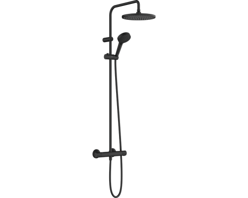 HG 26 428 670 Vernis Blend Душевая система Showerpipe 240 с термостатом для душа, EcoSmart, мч 26428670