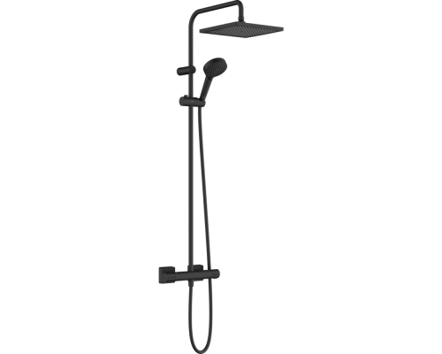 HG 26 429 670 Vernis Shape Душевая система Showerpipe 240 с термостатом для душа, EcoSmart, мч 26429670