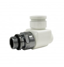 Вентиль запорный SR Rubinetterie прямой серияPrestigeMinimal1/2 цвет белый 0354-1500VC0A