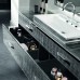 VITAGE milldue edition HILTON Комплект мебели с тумбой под раковину, раковиной ZURIGO81, зеркалом ZURIGO, 180 см, напольный, цвет: Alligator silver/сталь. 9226.98.3 (С МЕБЕЛЬЮ), H107.73.98, 4054.180.73.98 + 9645.180, 3324.98