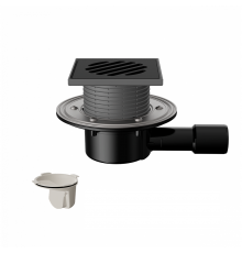 Трап с чугунной решеткой Fachmann T 510.1 PNsB 04.036