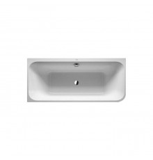 DURAVIT Happy D2 Ванна 180х80x60см, угол слева  вариант с двумя наклонами для спины, с интегр акрилов панелью и ножками, цвет белыйнаклонами для спины, цвет: белый. 791219000001000,  700316000000000