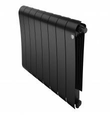 Радиатор биметаллический Royal Thermo Infinity 500 VR80 8 секций, нижнее подключение, noir sable
