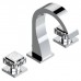 THG Masque de Femme metal grave Смеситель для раковины, 3 отв., цвет: хром. A2T-A02-151