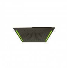 Gessi Colour Верхний душ 50х50см., потолочный, 3 режима, хромотерапия, цвет: Black Metal Brushed PVD. 57977#707