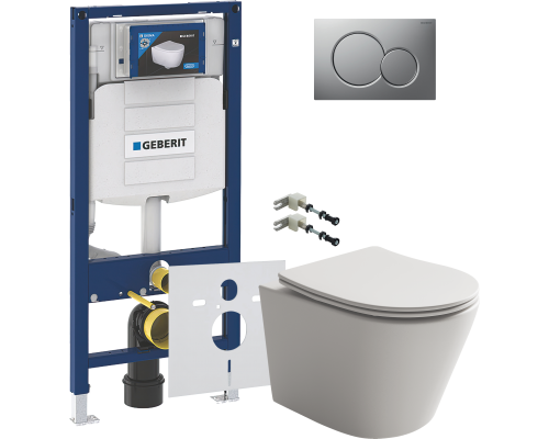 Комплект Унитаз подвесной Ceramicanova Balearica Rimless CN6000MC капучино матовый + Крепления Geberit Duofix 111.815.00.1 к стене + Шумоизоляция + Инсталляция UP 320 111.300.00.5 + Кнопка Sigma 01 115.770.JQ.5 лакированная, матовый хром Комплект Унитаз подвесной Ceramicanova Balearica Rimless CN6000MC капучино матовый + Крепления Geberit Duofix 111.815.00.1 к стене + Шумоизоляция + Инсталляция UP 320 111.300.00.5 + Кнопка Sigma 01 115.770.JQ.5 лакированная, матовый хром