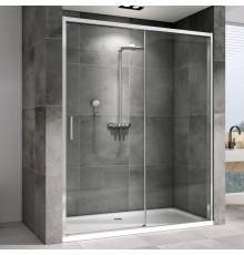 Душевая дверь в нишу Abber Komfort AG93170 170 см, профиль хром, стекло прозрачное