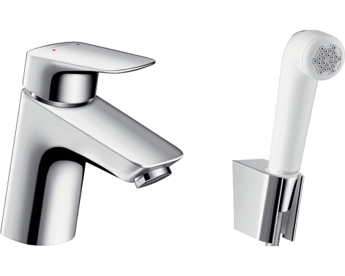 Смеситель для раковины Hansgrohe Logis 71290000 с гигиеническим душем Смеситель для раковины Hansgrohe Logis 71290000 с гигиеническим душем