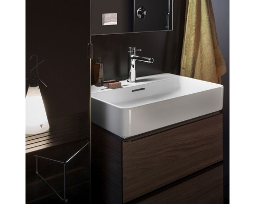 Laufen Space База с раковиной 43.5х38.5(41)х52см., подвесная, 1 отв., с 2 ящиками, цвет: темный вяз. 8.1528.1.000.104.1,  4.1010.2.160.103.1