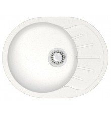Кухонная мойка AZARIO Light 57.5х44х21.5 CS00079917 искусственный мрамор, цвет белый