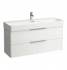 Laufen Base База с раковиной 118x39x53см., 2 ящика, включает в комплект органайзер для ящика, подвесная, цвет: белый матовый. 8.1028.9.000.104.1,  4.0247.2.110.260.1