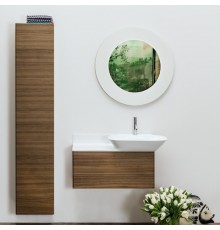 Laufen INO Тумба с раковиной 8.1330.1/2, 77х35х35.5см, с 1 выдвижным ящиком, подвесная, цвет: темный орех. 4.2540.1.030.171.1,  8.1330.1.000.104.1